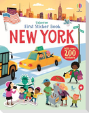 First Sticker Book New York