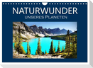 Naturwunder unseres Planeten (Wandkalender 2024 DIN A4 quer), CALVENDO Monatskalender