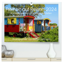 Freiheit auf Reisen 2024. Impressionen vom Camping und Zelten (hochwertiger Premium Wandkalender 2024 DIN A2 quer), Kunstdruck in Hochglanz