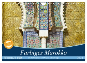 Wechsler, Thomas. Farbiges Marokko (Wandkalender 2024 DIN A4 quer), CALVENDO Monatskalender - Tauchen Sie ein in die orientalische Farbenvielfalt. Calvendo, 2023.