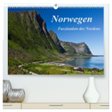 Norwegen - Faszination des Nordens (hochwertiger Premium Wandkalender 2024 DIN A2 quer), Kunstdruck in Hochglanz
