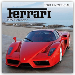 Gifted Stationery Co. Ltd. Ferrari 2027 - 16-Monatskalender - Original Gifted Stationery-Kalender [Kalender]. Browntrout Verlags GmbH, 2026.