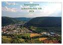 Impressionen von der Schwäbischen Alb (Wandkalender 2024 DIN A4 quer), CALVENDO Monatskalender