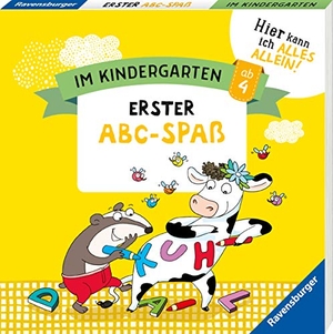 Jebautzke, Kirstin. Im Kindergarten: Erster Abc-Spaß. Ravensburger Verlag, 2021.