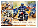 Sehnsucht Motorradfahren (Tischkalender 2025 DIN A5 quer), CALVENDO Monatskalender