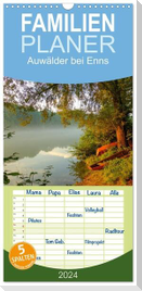 Familienplaner 2024 - Auwälder bei Enns mit 5 Spalten (Wandkalender, 21 x 45 cm) CALVENDO