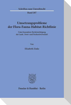 Umsetzungsprobleme der Flora-Fauna-Habitat-Richtlinie