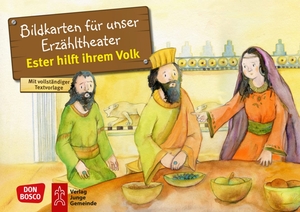 Brandt, Susanne. Ester hilft ihrem Volk. Kamishibai Bildkartenset. - Entdecken - Erzählen - Begreifen: Kinderbibelgeschichten. Glaube & Hoffnung mit dem Erzähltheater in KITA, Grundschule & Gemeinde erfahren. Don Bosco Medien GmbH, 2020.