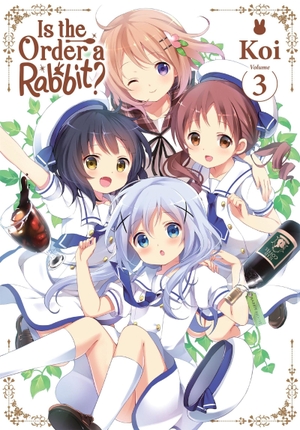 Di Martino, Giuseppe / Koi Koi. Is the Order a Rabbit?, Vol. 3. Little, Brown & Company, 2025.