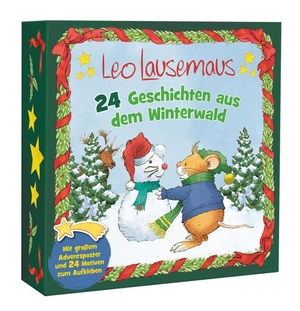 Witt, Sophia. Leo Lausemaus - 24 Geschichten aus dem Winterwald - Kreativer Adventskalender für Kinder ab 3 Jahren mit Vorlesegeschichten, Stickern & Poster zum Selbstgestalten - Adventsbox 17,8 x 5,3 x 17,8 cm. Lingen, Helmut Verlag, 2025.