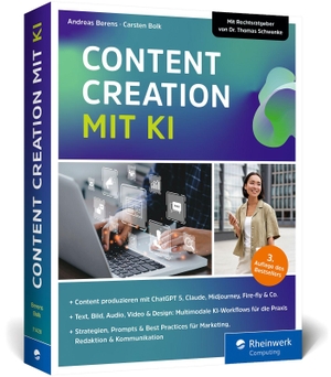 Berens, Andreas / Carsten Bolk. Content Creation mit KI. Rheinwerk Verlag GmbH, 2026.