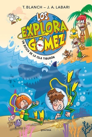 Blanch, Teresa / José Ángel Labari. En Busca de la Isla Tiburón / In Search of Shark Island. Prh Grupo Editorial, 2026.
