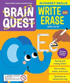 Publishing, Workman. Brain Quest Write and Erase: Alphabet Skills. Workman Publishing, 2026.
