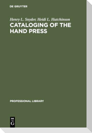 Cataloging of the Hand Press