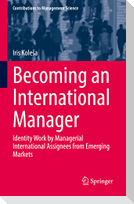 Becoming an International Manager