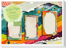 Buntes Papier Design (Wandkalender 2025 DIN A4 quer), CALVENDO Monatskalender