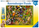 Ravensburger Kinderpuzzle - 13351 Bunter Dschungel - 200 Teile Puzzle für Kinder ab 8 Jahren
