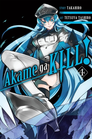 Takahiro. Akame Ga Kill!, Vol. 4. Yen Press, 2015.