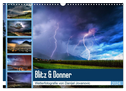 Blitz & Donner (Wandkalender 2024 DIN A3 quer), CALVENDO Monatskalender