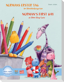 Normans erster Tag im Dinokindergarten (Deutsch-Englisch)