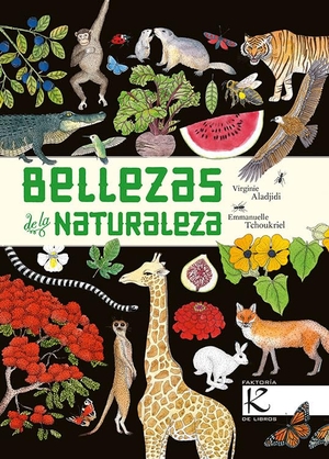 Aladjidi, Virginie / Emmanuelle Tchoukriel. Bellezas de la naturaleza. Faktoría K de Libros, 2019.