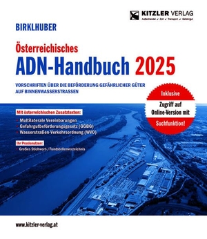 Di Birklhuber, Bernd. Österreichisches ADN-Handbuch 2025 - Vorschriften über die Beförderung gefährlicher Güter auf Binnenwasserstraßen. Finanzverlag, 2025.