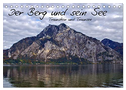 Der Berg und sein See (Tischkalender 2024 DIN A5 quer), CALVENDO Monatskalender