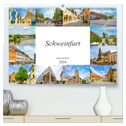 Schweinfurt Impressionen (hochwertiger Premium Wandkalender 2024 DIN A2 quer), Kunstdruck in Hochglanz
