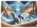 Traumwelt der Krafttiere (Wandkalender 2027 DIN A4 quer), CALVENDO Monatskalender