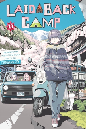 Afro, Afro / Tamosaitis, Amber et al. Laid-Back Camp, Vol. 13. Little, Brown & Company, 2023.