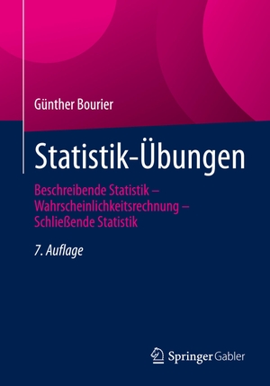 Bourier, Günther. Statistik-Übungen - Beschreibende Statistik ¿ Wahrscheinlichkeitsrechnung ¿ Schließende Statistik. Springer Fachmedien Wiesbaden, 2022.