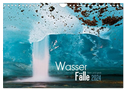 Wasserfälle klein und groß (Wandkalender 2024 DIN A4 quer), CALVENDO Monatskalender