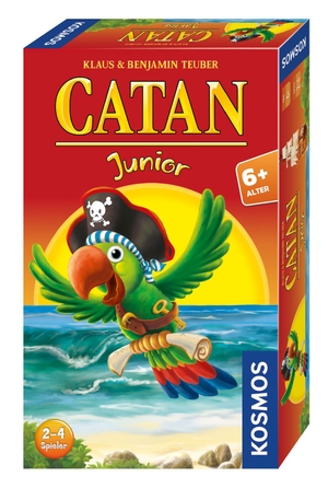 Teuber, Klaus / Benjamin Teuber. CATAN Junior Mitbringspiel - 2 - 4 Spieler. Franckh-Kosmos, 2019.