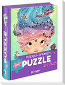 Meerjungfrauen. Puzzle im Buch. 100 Teile