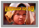Kinderaugen aus Asien (Tischkalender 2024 DIN A5 quer), CALVENDO Monatskalender