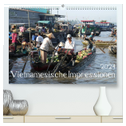 Vietnamesische Impressionen (hochwertiger Premium Wandkalender 2024 DIN A2 quer), Kunstdruck in Hochglanz