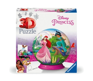 Ravensburger 3D Puzzle 11579 - Puzzle-Ball Disney Princess - Puzzeln in drei Dimensionen nach Motiv oder Zahlen - für große und kleine Fans der Disney Prinzessinnen ab 6 Jahren - Erlebe Puzzeln in der 3. Dimension. Ravensburger Spieleverlag, 2024.