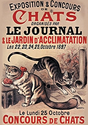 Roedel. Carnet Ligné Ligné Exposition Et Concours de Chats. Hachette Livre, 2015.