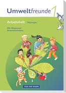 Umweltfreunde 1. Schuljahr. Neubearbeitung 2009. Arbeitsheft. Thüringen