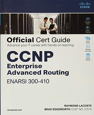 Edgeworth, Brad / Raymond Lacoste. CCNP Enterprise Advanced Routing ENARSI 300-410 Official Cert Guide. Pearson Education (US), 2020.