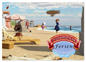 Steampunk Ferien (Tischkalender 2024 DIN A5 quer), CALVENDO Monatskalender