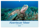 Abenteuer Unterwasser (Wandkalender 2024 DIN A2 quer), CALVENDO Monatskalender