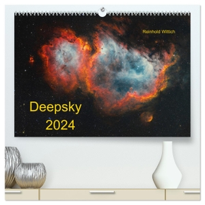 Wittich, Reinhold. Deepsky 2024 (hochwertiger Premium Wandkalender 2024 DIN A2 quer), Kunstdruck in Hochglanz - Neue Bilder des bekannten Astrofotografen. Calvendo, 2023.