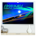 SPOTLIGHTS - Gitarren im Scheinwerferlicht (hochwertiger Premium Wandkalender 2024 DIN A2 quer), Kunstdruck in Hochglanz