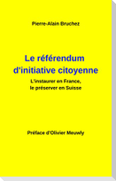 Le référendum d'initiative citoyenne
