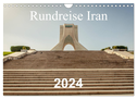 Rundreise Iran (Wandkalender 2024 DIN A4 quer), CALVENDO Monatskalender