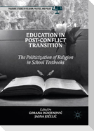 Education in Post-Conflict Transition