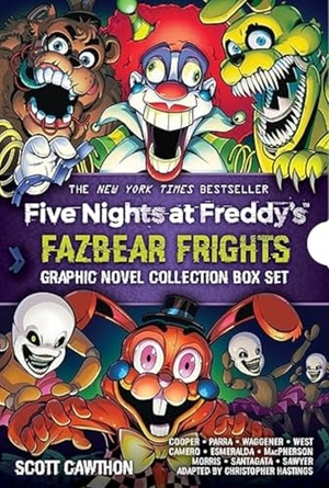 Cawthon, Scott. Five Nights at Freddy's: Fazbear Frights Graphic Novel Collection Box Set. Scholastic US, 2025.