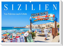 Sizilien - Von Palermo nach Cefalù (Wandkalender 2025 DIN A2 quer), CALVENDO Monatskalender
