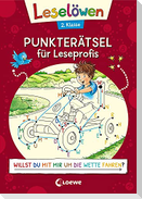 Leselöwen Punkterätsel für Leseprofis - 2. Klasse (Rot)